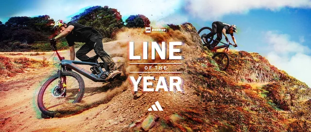 Official adidas x Pinkbike Line of the Year contest image.