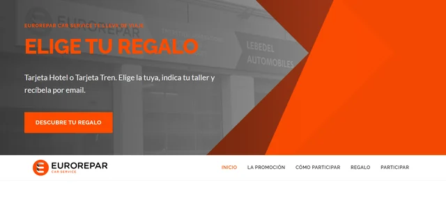 Cabecera oficial de la promoción Eurorepar Car Service te lleva de viaje.