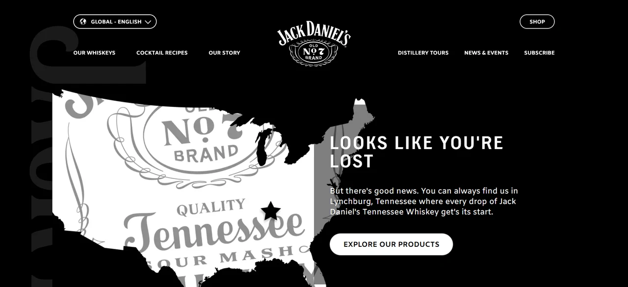 Jack Daniel’s Win a Celebration on Jack 2026 Jack Daniel’s website showing the Win a Celebration on Jack 2026 promotion.
