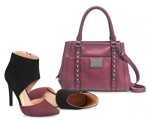 JCPenney Yes Trip promotion image with handbag, shoes and accessories