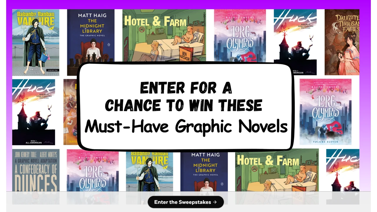 Penguin Random House Must-Have Graphic Novel Sweeps 2026 Penguin Random House Must-Have Graphic Novel Sweeps entry page.