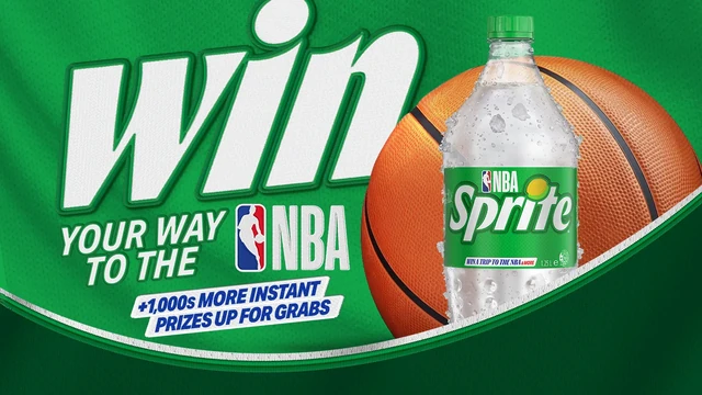 Sprite Basketball 2026 artwork with NBA branding, a Sprite bottle and basketball