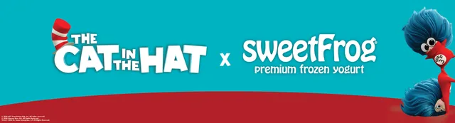 sweetFrog The Cat in the Hat sweepstakes header banner.