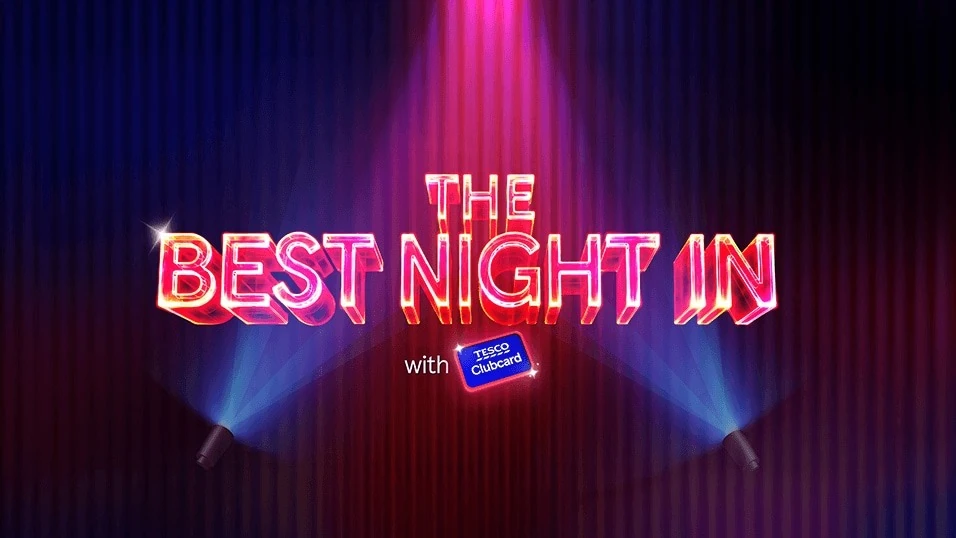Tesco The Best Night In 2026: tech and home entertainment prizes Tesco The Best Night In 2026 promotion with 50 tech and home entertainment prize bundles